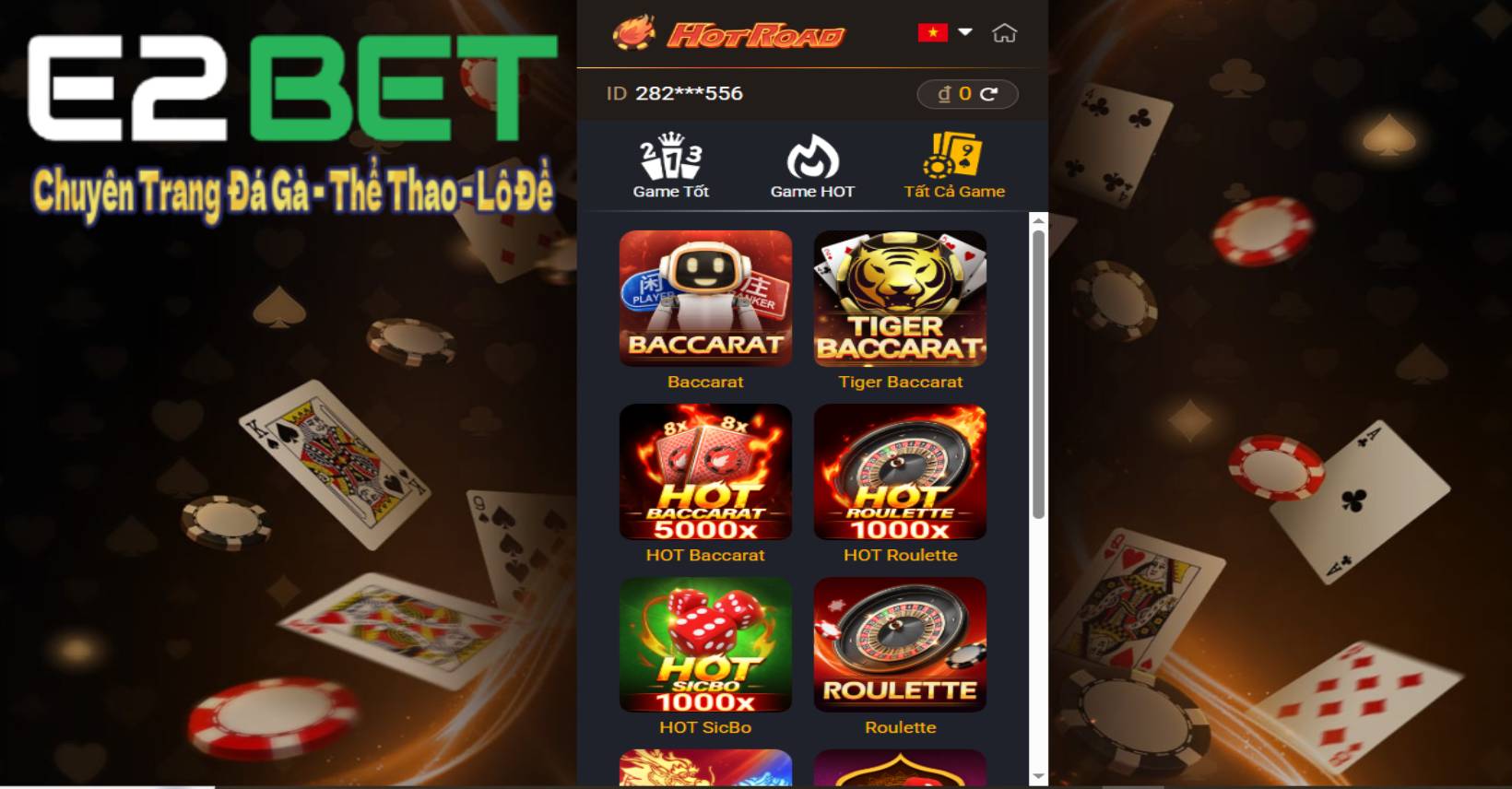 Casino E2BET - Khám phá thế giới cờ bạc thành công xa hoa
